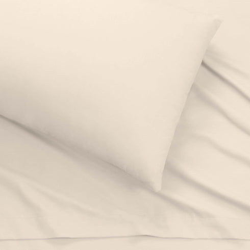 Martex 225 Thread Count Cotton Rich Solid Brushed Cotton Blend Super Soft Finish Easy Care Machine Washable Wrinkle Resistant Bedroom Guest Room 2...