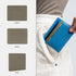 SLNT Napa Top Grain Leather RFID & NFC Signal Blocking Simple Card Wallet with 4 Credit Card Slots & 1 Center Pocket - Slim & Lightweight, Great f...