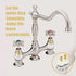 RP25513 Faucet Repair Kit for Delta, Replacement Kit for Delta Two Handle Faucet Repair Kit, Faucet Replacement Parts for Delta Including RP4993 S...