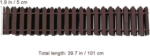 Miniature Fence Mini Fence Christmas Tree Fence Picket Fence...