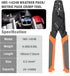 iCrimp Delphi Weather Pack Crimper, Metri Pack Crimping Tool, Wire Crimper for Sealed Weatherproof Automotive Electrical Connectors AWG14 to AWG24...