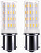 Ba15s 1156 1141 S8 12V-24V Led Bulbs, 5Watt Low Voltage Bayonet Single Contact, 500Lm Warm White 3000K, for RV, Outdoor Landscape Lighting and Cam...