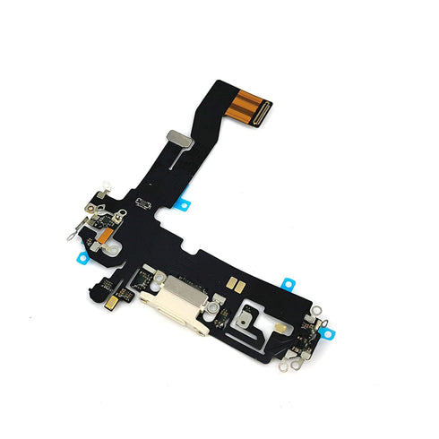 Charging Port USB Connector Dock Assembly Flex Cable Replacement for iPhone 12 and 12 Pro (6.1 inch) White...