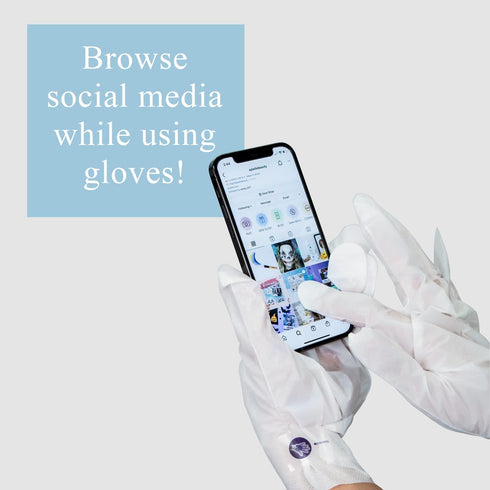 Epielle Intensive Repairing Gloves for Dry and Cracked Hands - 6 Pack | Coconut Oil, Milk Extract, Hyaluronic Acid | Beauty and Skincare Gifts...