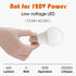 12V LED Bulb 6W(50W Equivalent), Daylight 5000K, 12V-24V AC/DC, 600 Lumens, Non-Dimmable, A19 12V DC LED Light Bulbs, E26 Base, Pack of 6...