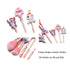 5Pcs Stitch Theme Cosmetic Brushes Set, Interstellar Baby Makeup Brushes, Premium Synthetic Foundation Eyeshades Brush Set Best Gift...