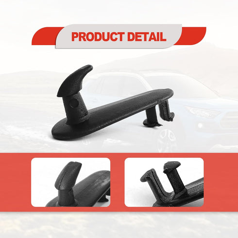 4 Pieces Car Floor Mat Clamp Carpet Fastening Cargo Fasteners Compatible with Toyota Lexus, Cargo Mat Clip Accessories Black...