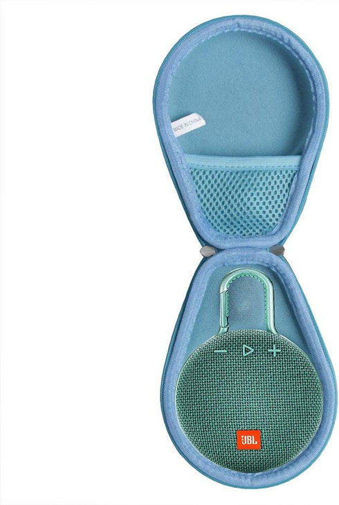 Hermitshell Travel Case Fits JBL Clip 3 Portable Waterproof Wireless Bluetooth Speaker (Teal)...