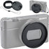 JJC Dedicated Metal Filter Adapter Lens Adapter for Sony ZV-1 II RX100 VII VI RX100M7 RX100M6 for Canon G5X Mark II Installing 52mm UV CPL ND Filt...