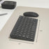 Macally 2.4G Small Wireless Keyboard - Ergonomic & Comfortable Computer Keyboard - Ultra Slim Compact Keyboard for Laptop or Windows PC, Tablet, T...