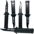 5Pcs Retractable Knife Prop Knife Fake Knife False Trick Gadget Toy for Halloween Fools Day Party...