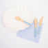 Meri Meri, Soft Blue Wooden Cutlery Set, Birthday, Party Decorations...