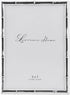 Lawrence Frames 710157 Silver Metal Bamboo 5x7 Picture Frame...