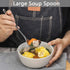 18/8 Stainless Steel Deep Pho Noodle Spoons Big Soup Spoon Large Serving Spoon Mini Ladle-7.9inch...