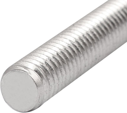 uxcell M8 x 200mm 304 Stainless Steel Fully Threaded Rods Fasteners Silver Tone 5 Pcs...