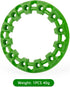 PSLER 4 Pieces of ATV Wheel Rim Hub Protection Decor for ATV Tires 145/70-6 6 Inches Wheel Rim Cover Decoration Modified Parts Green...