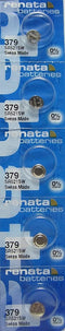 379 Watch battery - Strip of 5 Batteries...