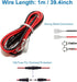 MMOBIEL Universal Waterproof Two Hole USB Charger Power Socket 12V-24V 5V 2.1A and Cigarette Lighter incl Wiring Kit......