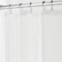 iDesign Waterproof PEVA Plastic Shower Curtain Liner for Use Alone or With Fabric Curtain, 72” x 72”, Clear...