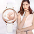 Simplicity Creative Women Watch Genuine Leather Elegant Women Watches Ladies Business Wristwatch...