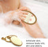 2 Pack Exfoliating Loofah Sponge Pads Natural Loofah Sponge Body Scrubber for Shower Bath Shower Loofah Sponge for Face and Body Luffa Sponge for ...