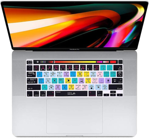 Illustrator AI Silicone Shortcuts Keyboard Cover Skin for MacBook Pro 16 inch A2141 2019 2020 Pro 13.3 inch A2338 M1/A2251/A2289 with Touch Bar an...
