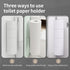 Conworld Toilet Paper Holder for 4 Roll Tissue, Over The Tank Toilet Paper Holder, Stainless Steel Rustproof Toilet Paper Storage Wall Mount, for ...