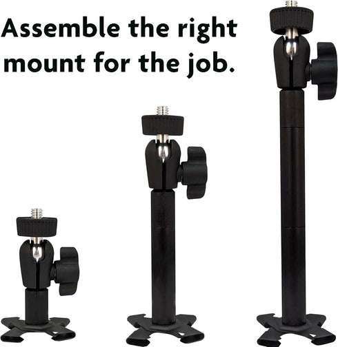 Panavise Universal CCTV Mount Black 2.25 x 3.25 x 4.25...