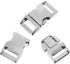 West Coast Paracord Metal Alloy Buckles - Durable and Strong Construction (5/8-inch Silver, 2 Pack)...