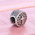 925 Sterling Silver CZ Cross Love Charms with God All Things are Possible Religious Charms for Bracelets...