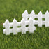 BESPORTBLE 10 Pcs Miniature Garden Fence Mini Picket Ornament Fence for Dollhouse Garden Plant Pot Decorations DIY Project (White)...
