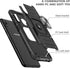 Samsung Galaxy A10e Case, Samsung a10e Case, with Tempered Glass Screen Protector, Hard Rubber Bumper with 360° Rotation Ring Kickstand Cases for ...