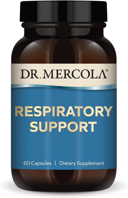 Dr. Mercola Respiratory Support Dietary Supplement, 30 Servings (60 Capsules), Antioxidant & Immune Support, Non GMO, Soy Free, Gluten Free...