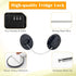 4PCS Refrigerator Locks Combination, Drill-free Child Proof Refrigerator Door Lock Fridge Lock Combination with Password, Mini Digital Refrigerato...
