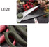 Leize Garden Flower Scissors, Premium Thickened Stainless Steel Floral Shears, Strong Pruner for Flowers, Branches and Leaves...