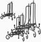 6 Pack 3 Sizes Iron Display Stand, Black Wire Iron Easel Plate Holder Dish Stand for Displaying Pictures, Decoration Plates, Books Dishes and Arts...