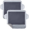 2 Pcs Extra Large High Chair Cover Chair Protector Gray Dining Chair Protector Replacement Booster Seat Cover for Baby Toddlers Infants Booster Hi...