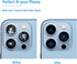 Rear Back Camera Lens Glass Replacement for iPhone 13 Pro & 13 Pro Max All Carriers Pre-Installed Adhesive with Installation Manual and Repair Too...