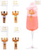 Drinking Buddies Bride Squad, Bachelorette Drink Markers, Party Accessories, Girls Night, Hunky Wine Charmers...