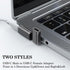 AuviPal BCLINK 240W USB C 90 Degree Adapter (Two Styles), USB C Male to Female L Shape Right Angle Connector for Steam Deck, ROG Ally, Meta Quest,...
