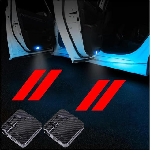 2PCS Car Door Lights Logo Projector Compatible with Dodge Charger (Carbon Fiber)......