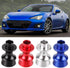 Manual Car Gear Shift Knob Adapter,Shift Knob Boot Retainer Adapter Aluminum Alloy Gear Shift Knob Retainer Fit for SubaruBRZD,FT86 GT86,Black...