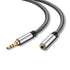 Audio Extension Cable 12Ft,Audio Auxiliary Stereo Extension Audio Cable 3.5mm Stereo Jack Male to Female, Stereo Jack Cord for Phones, Headphones,...