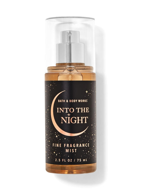 Bath & Body Works Into The Nights Fine Fragrance Mist Travel Size Mini Purse Spray 2.5 Ounce (Into The Nights)...