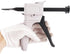 Dispensing gun AB glue gun 50ml two-component glue gun 2:1/1:1 epoxy glue gun dispensing gun, suitable for 1:1/2:1double cartridges, with 8pcs mix...