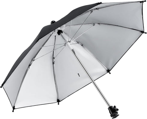VILTROX Updated 50cm Hot Shoe Umbrella, DSLR Mirrorless Camera Protect Umbrella Rain Cover Protector Sunshade, Protects Camera from Rain, Bird Dro...