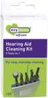 EZY DOSE 5-in-1 Hearing Aid Everyday Cleaning Tools, Small Kit for Home or Travel, for Easy, Black, Easy to Use, 5 Piece Set, BPA Free...