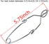 4pcs Steel Wire Test Tube Clamp 145mm Fit for 5-40mm Tube for Laboratory Experiment Testing Holder Tool...