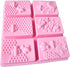 2Pcs Rectangle Bee Silicone Soap Molds, Honeycomb Molds for Chocolate Jelly Candy Homemade Craft Making...