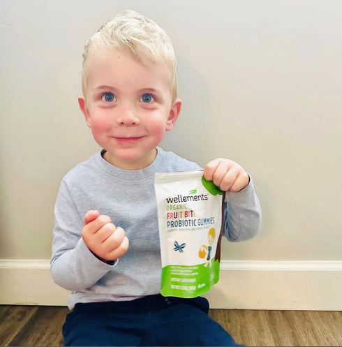 Wellements Organic Fruit Bite Vitamin D Gummies | Vitamin D3 Gummy for Kids, Supplement for Healthy Growth & Bone Development*, Raspberry Flavor |...